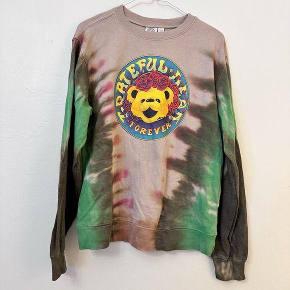 Grateful Dead Tops - Women’s Medium Grateful Dead Forever Tie Dye Sweatshirt